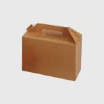 Custom Kraft Paper Box with Handle