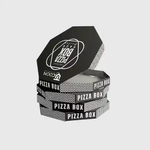 3 Round Pizza Boxes - Image 3