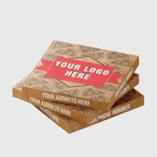 4 Logo Printed Pizza Boxes - Image 3