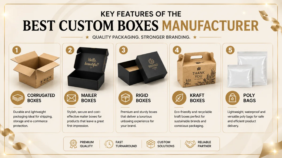 Best Custom Boxes Manufacturer