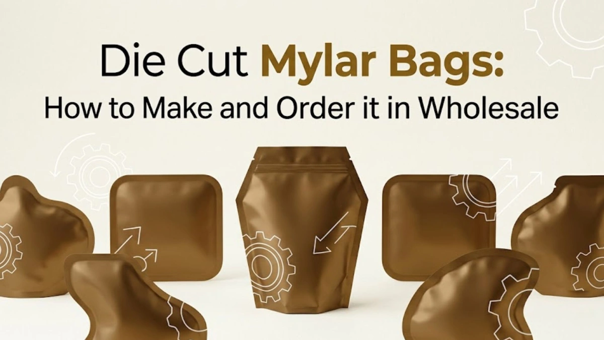 Die Cut Mylar Bags