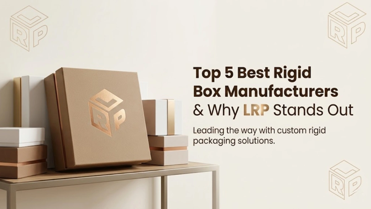 Top 5 Rigid Box Manufacturers in the USA