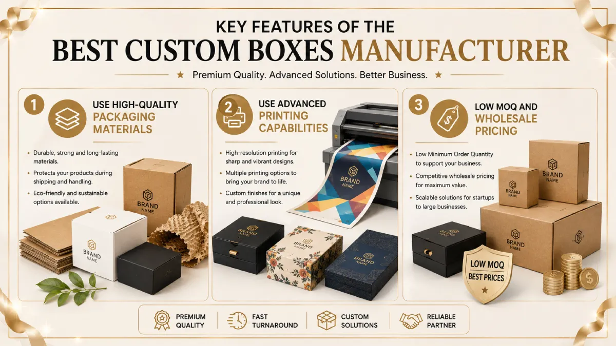 Types of Custom Boxes Offered in the USA