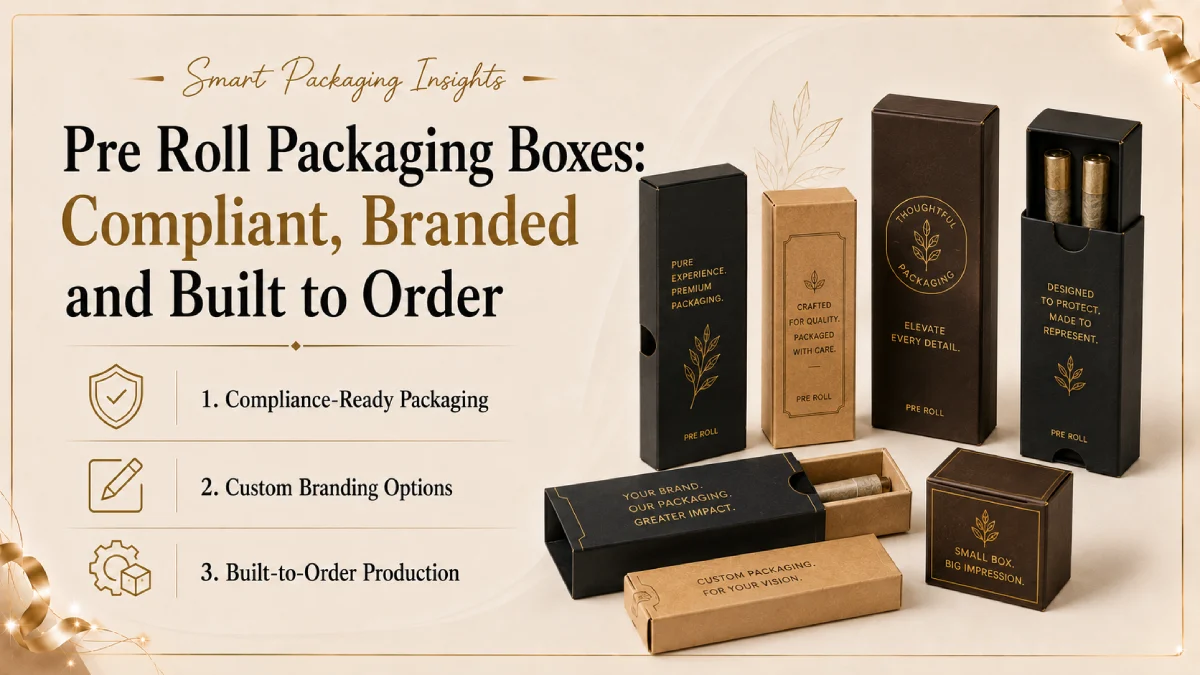 Pre Roll Packaging Boxes