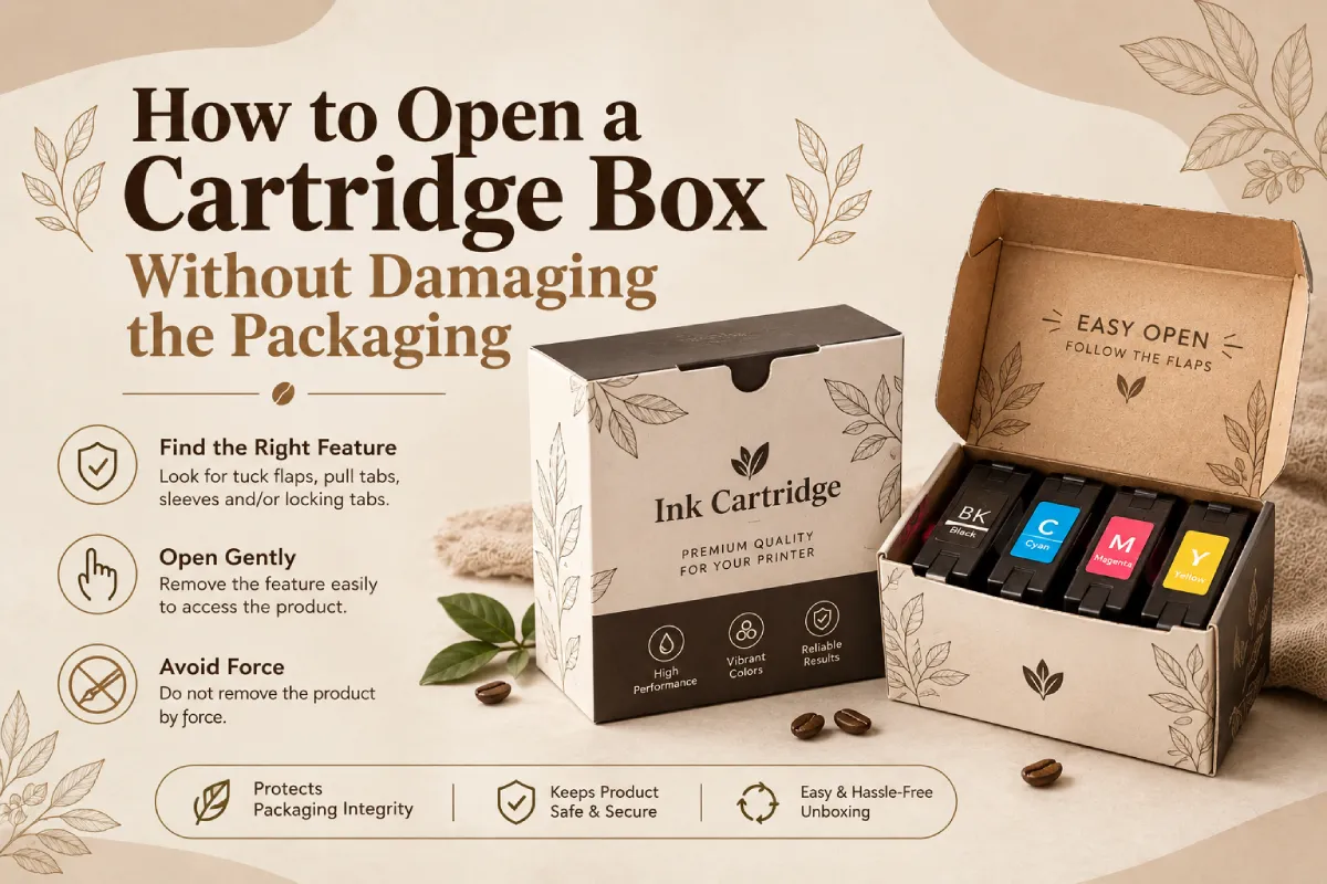 How to Open a Cartridge Box